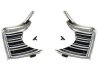 1967 Chevy Chevelle Front Fender Outer Grill Grille Trim Extensions Moldings SET